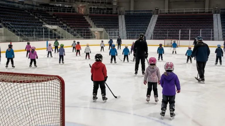 Free Laconia skating program gives kids a chance to learn hockey and honors Mischa Fay